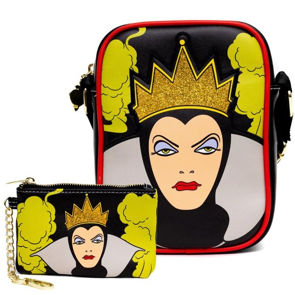 Buckle-Down Handbags - Disney Snow White Evil Queen Matching Crossbody and Coin Purse